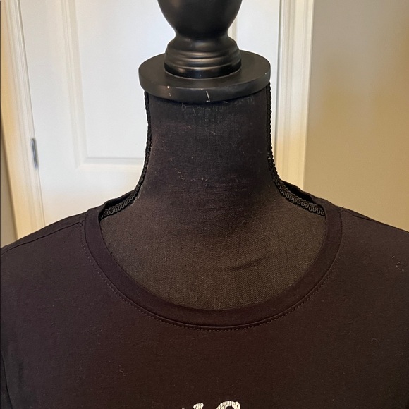 Maurices Black Graphic Tee with Skeleton Design - Picture 3 of 6